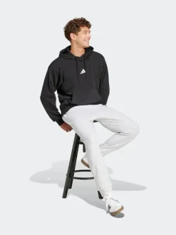 adidas Essentials Feelcozy Fleece Joggers Light Grey Outlet