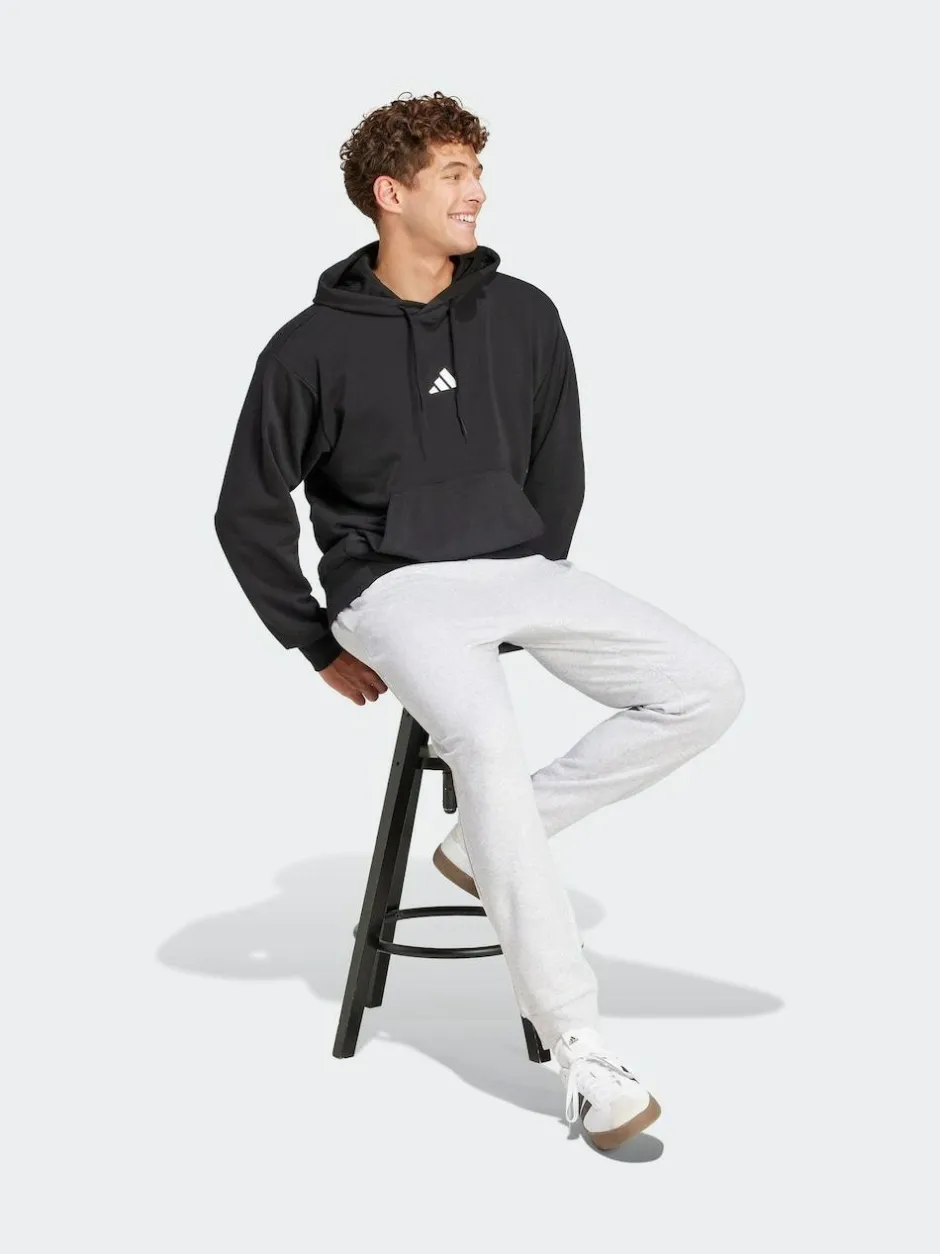 adidas Essentials Feelcozy Fleece Joggers Light Grey Outlet