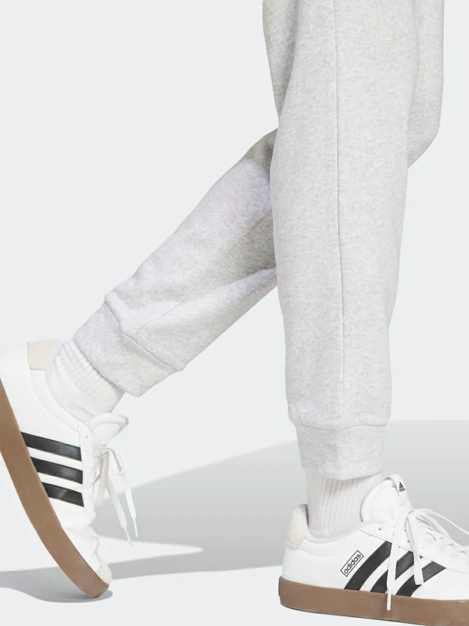 adidas Essentials Feelcozy Fleece Joggers Light Grey Outlet