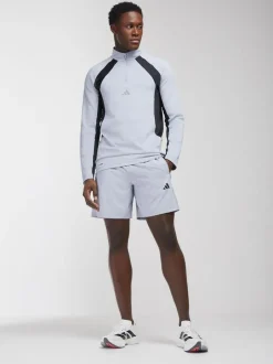 adidas Workout Essentials Base Woven Shorts Light Grey Outlet