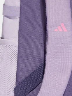 adidas Light Purple Kids 3 Stripe Backpack Sale