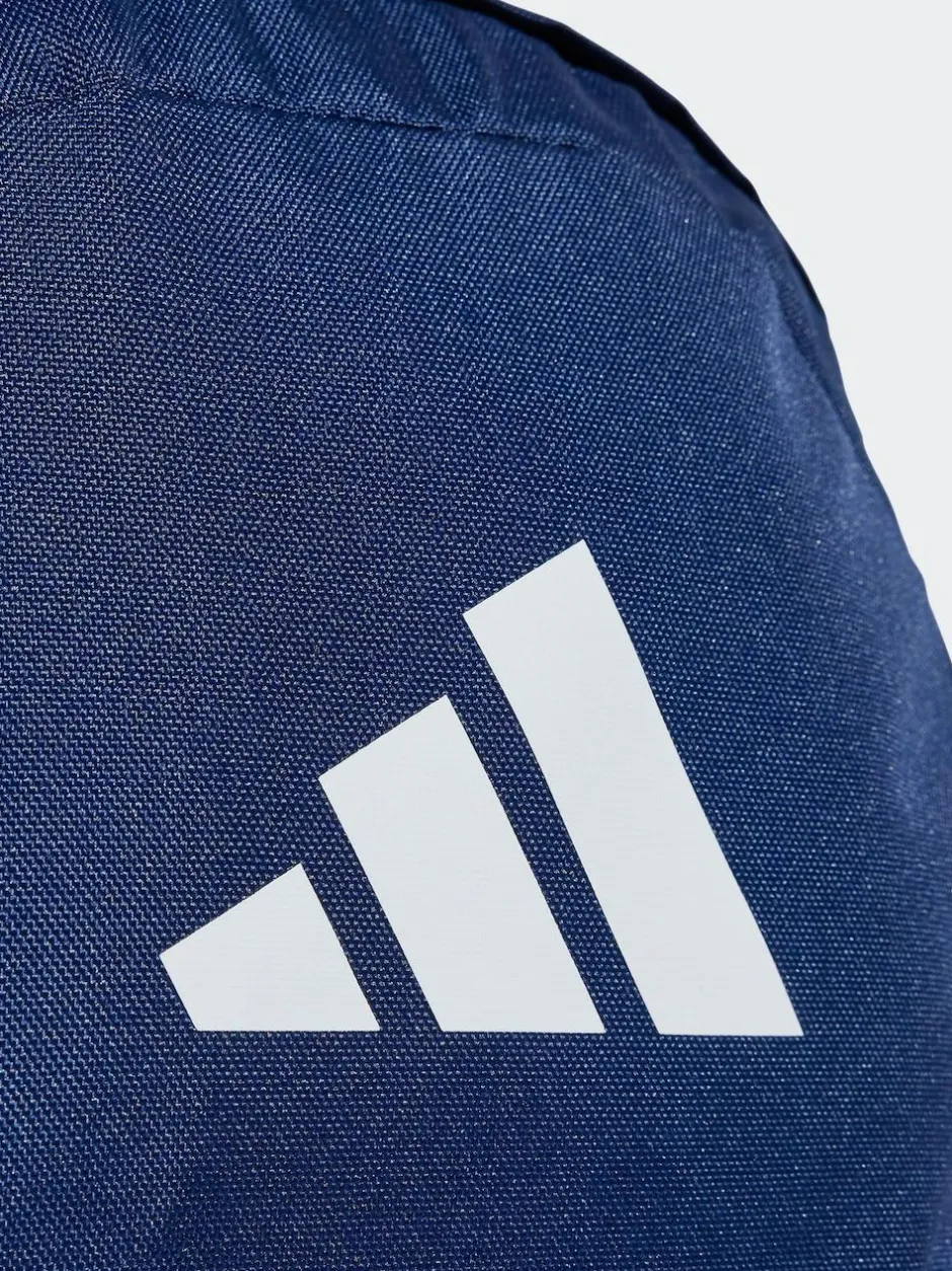 adidas Navy Blue Classic 3 Bar Logo Backpack Hot