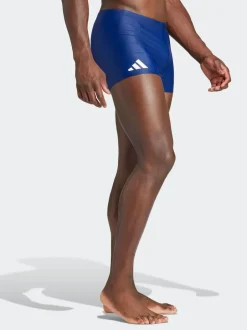 adidas Solid Swim Boxers Navy Blue Discount