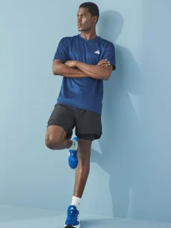 adidas Navy Blue Train Essentials Training T-Shirt Online