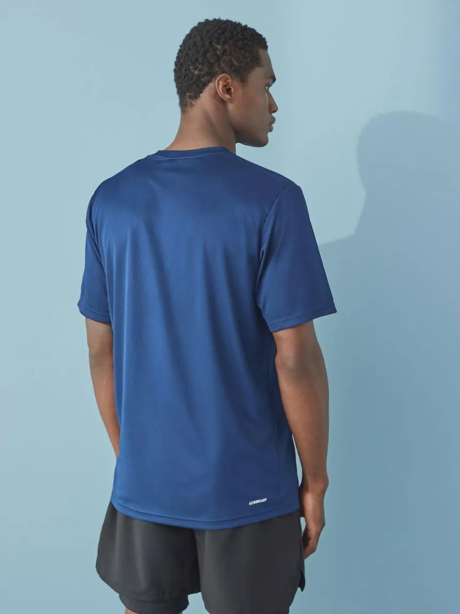 adidas Navy Blue Train Essentials Training T-Shirt Online