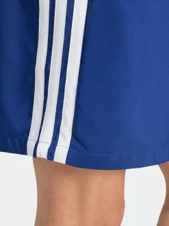 adidas Navy/White Essentials 3-Stripes Chelsea Shorts Hot