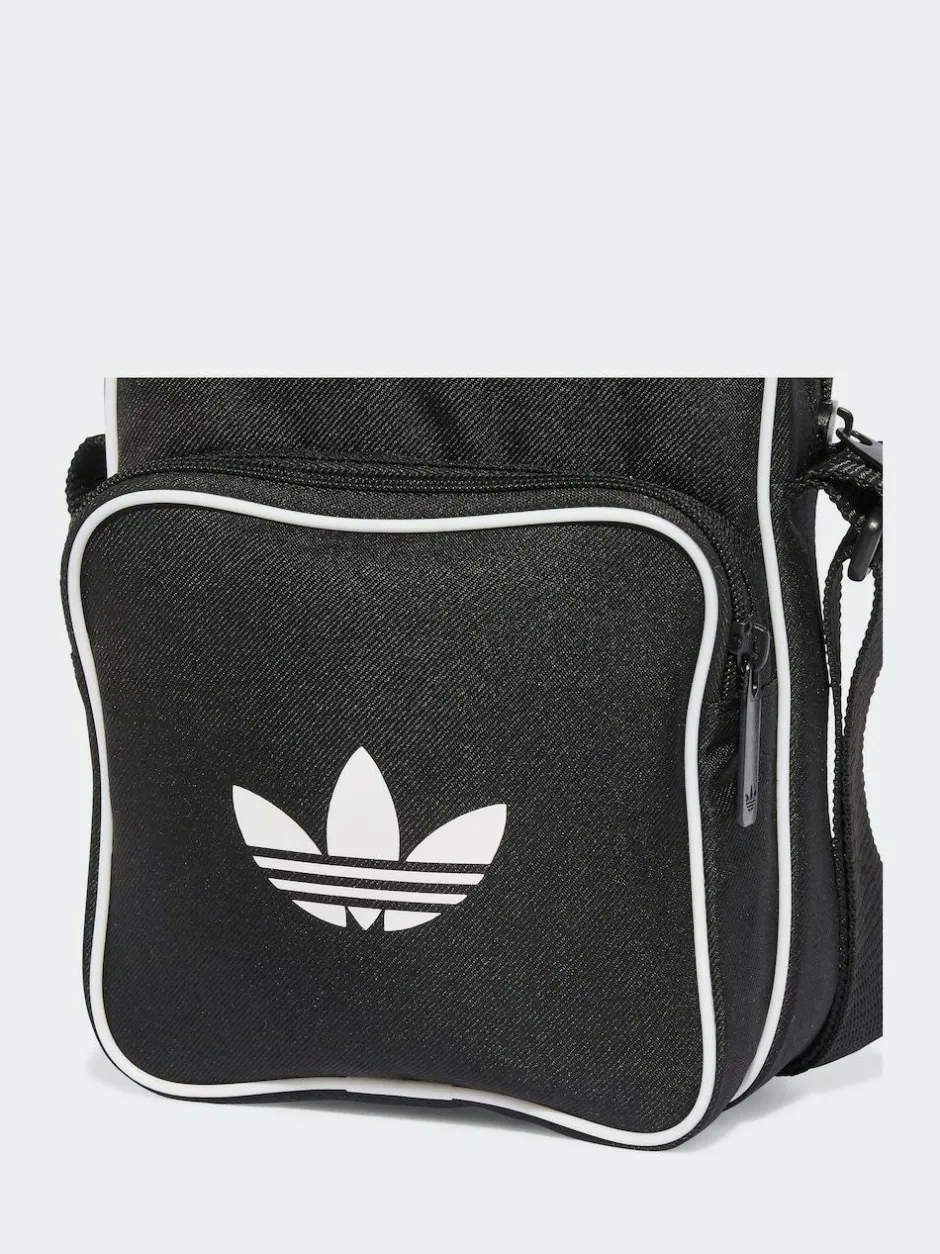 adidas originals Adicolour Cross-Body Bag Black New