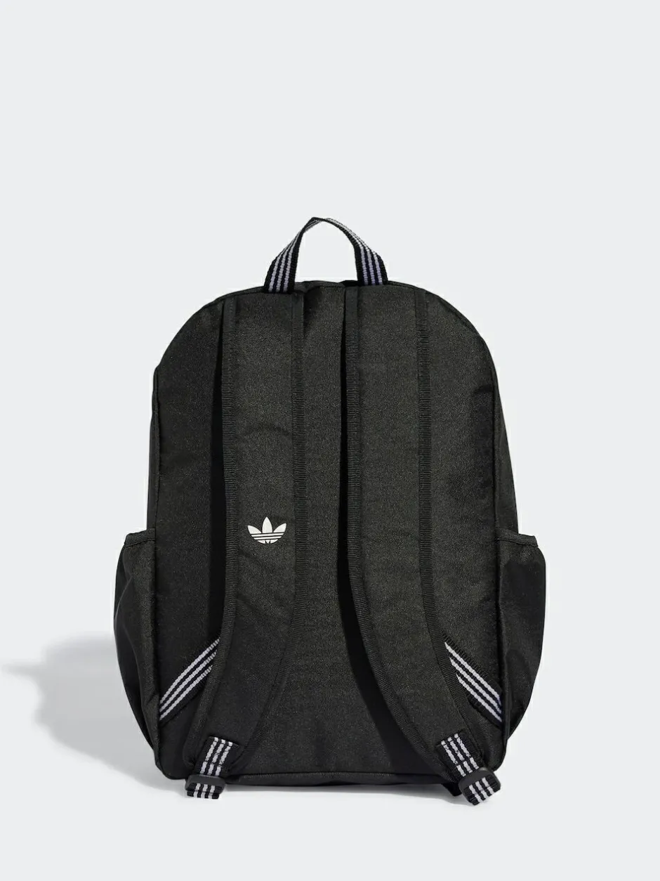 adidas originals Black Backpack With Pencil Case Clearance