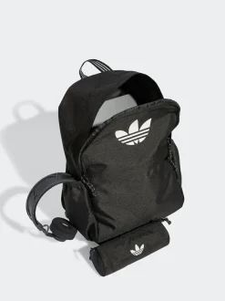 adidas originals Black Backpack With Pencil Case Clearance