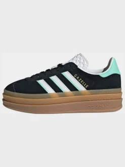 adidas originals Black Gazelle Bold Junior Trainers Outlet
