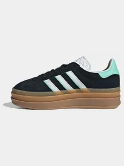 adidas originals Black Gazelle Bold Junior Trainers Outlet
