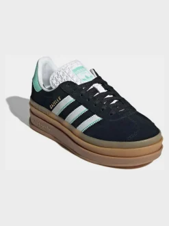 adidas originals Black Gazelle Bold Junior Trainers Outlet