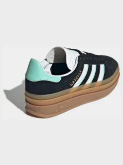 adidas originals Black Gazelle Bold Junior Trainers Outlet