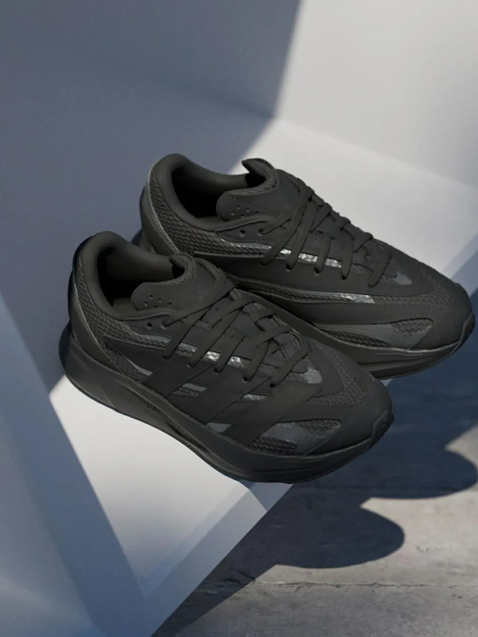 adidas Originals Lightblaze Lace Junior Trainers Black Discount