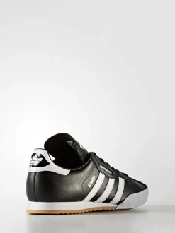 adidas originals Samba Suede Trainers Black/White New