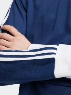 adidas originals Adicolor Classics 3-Stripes LS T-Shirt Blue Sale