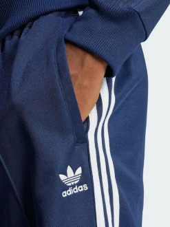 adidas originals Blue Adicolor Baggy Fit Firebird Track Joggers Sale