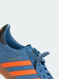 adidas originals Blue Gazelle Comfort Closure Elastic Lace Shoes Online
