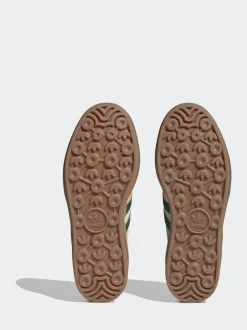 adidas originals Brown/Green Gazelle Bold W Trainers Hot