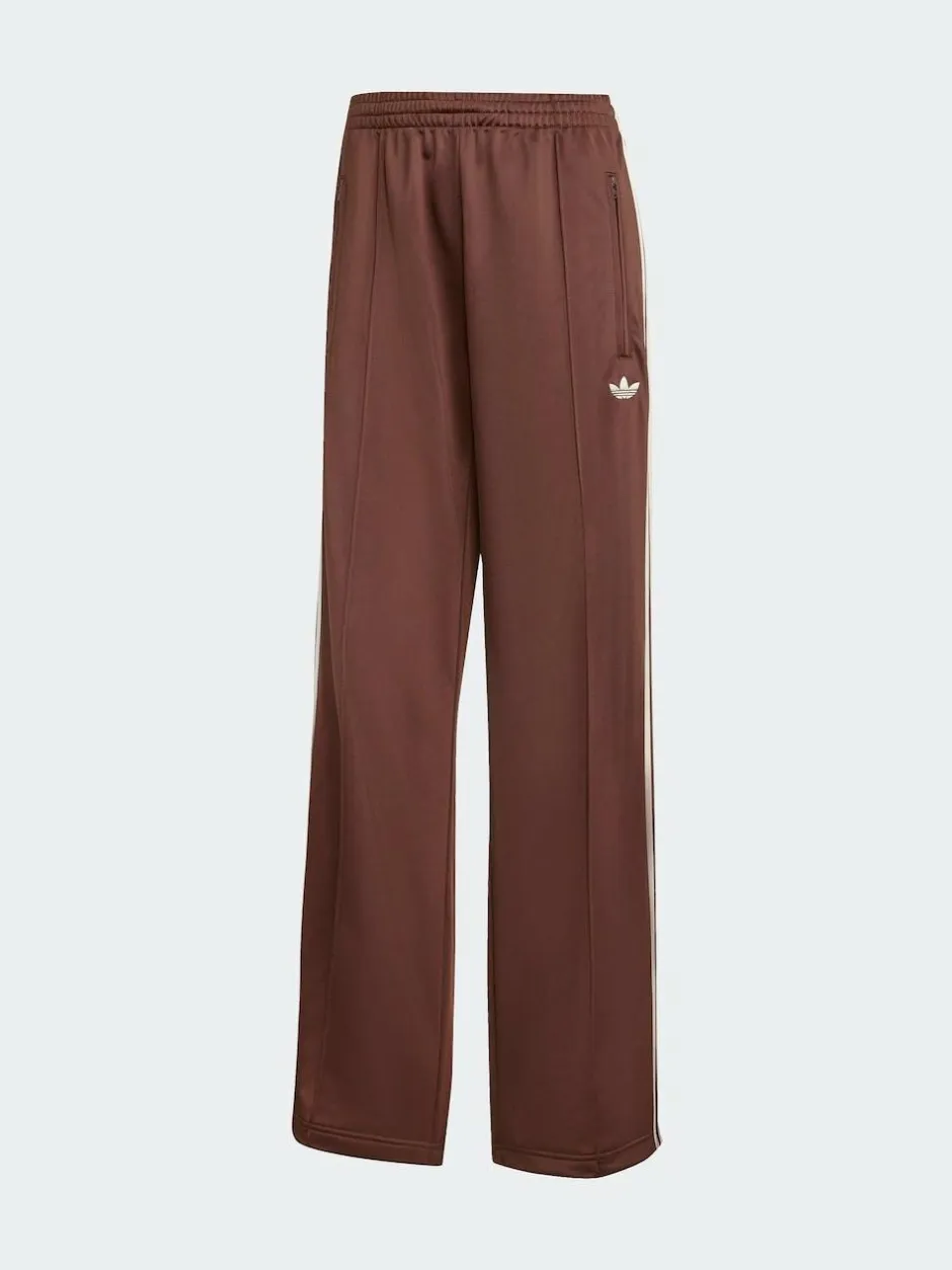 adidas originals Brown/White Firebird Loose Track Pant Trousers Online