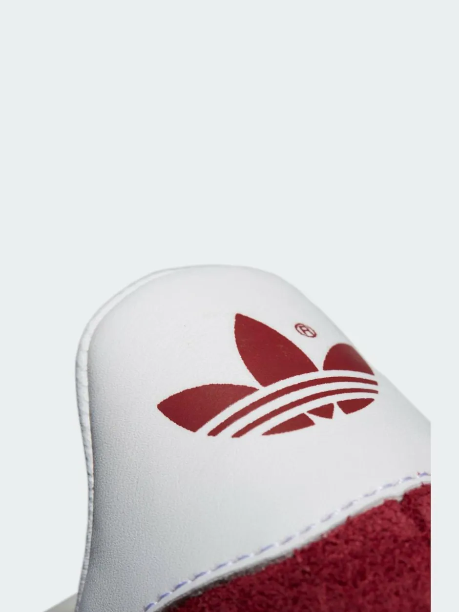 adidas originals Burgundy Red Gazelle Trainers