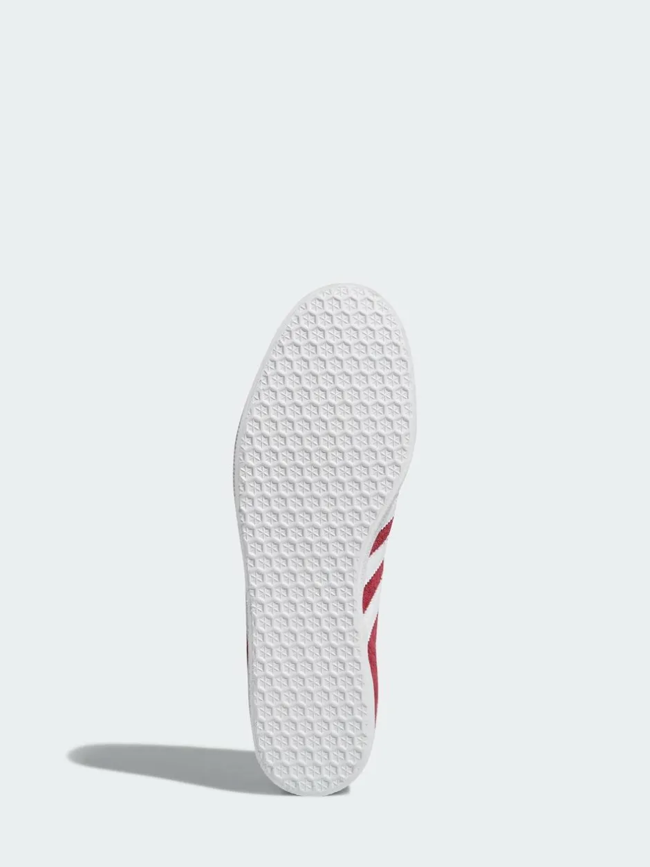 adidas originals Burgundy Red Gazelle Trainers