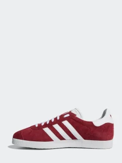 adidas originals Burgundy Red Gazelle Trainers