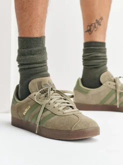 adidas originals Green Gazelle Trainers Best