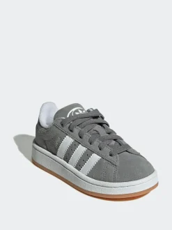 adidas originals Grey Light Campus 00s Elastic Lace Kids Trainers
