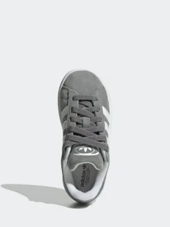adidas originals Grey Light Campus 00s Elastic Lace Kids Trainers
