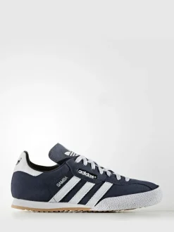 adidas originals Samba Suede Trainers Navy New