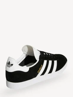 adidas originals White/Black Gazelle Trainers Sale