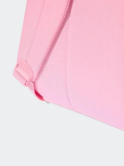 adidas Pink Classic 3 Bar Logo Backpack Clearance