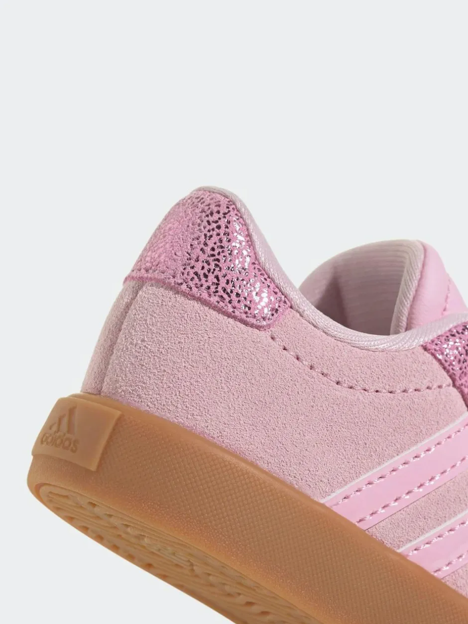 adidas VL Court 3.0 Hook and Loop Kids Trainers Pink Best