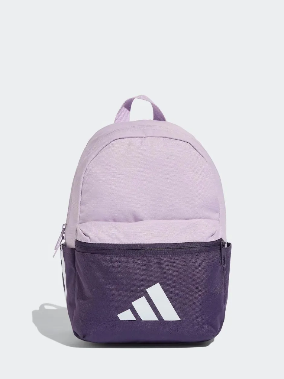 adidas Purple 3 Bar Kids Backpack Hot
