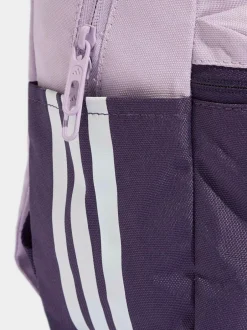 adidas Purple 3 Bar Kids Backpack Hot