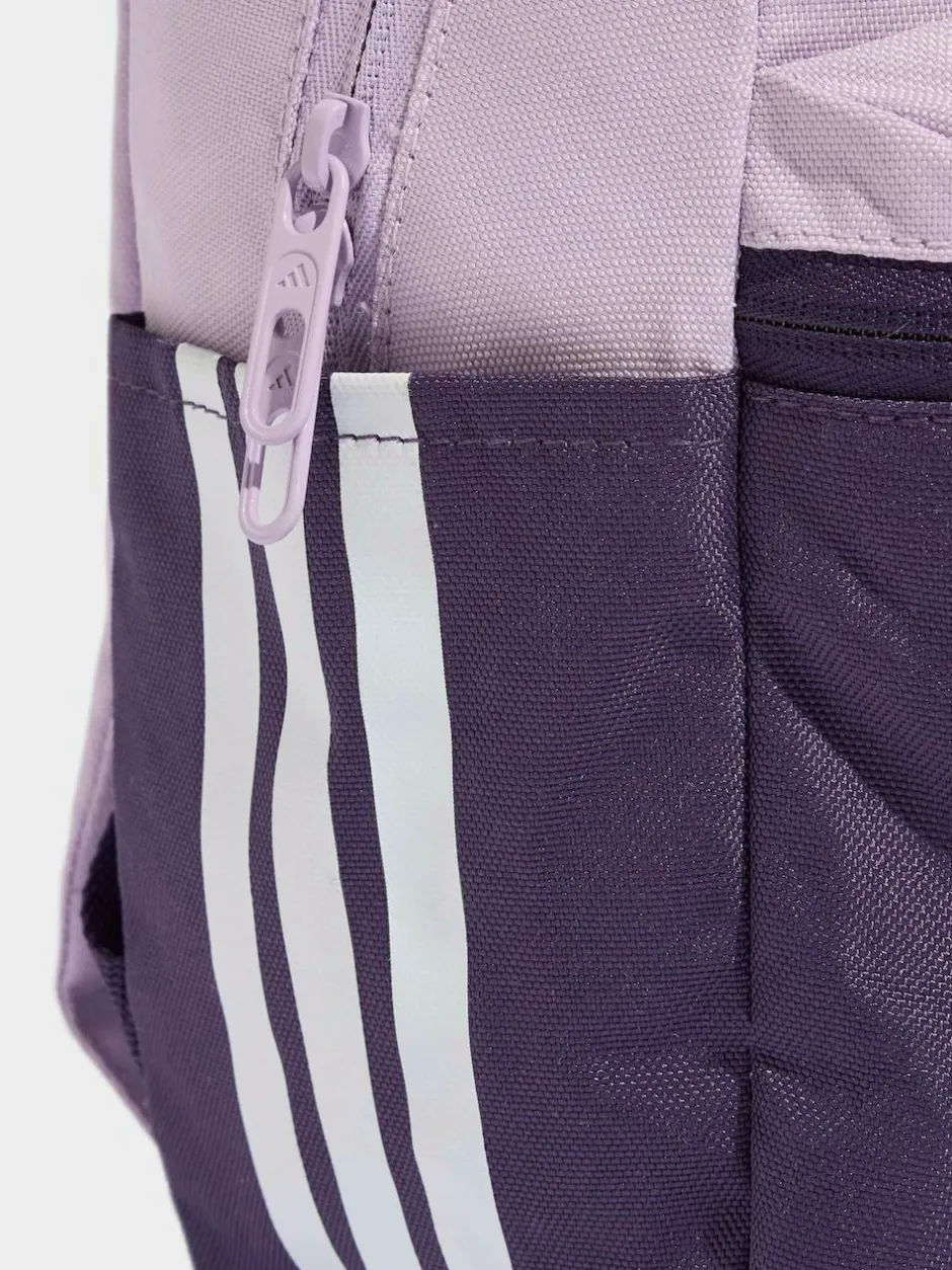 adidas Purple 3 Bar Kids Backpack Hot