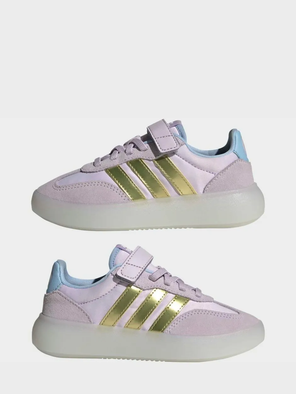 adidas Disney Frozen Barreda Decode Kids Trainers Purple Clearance