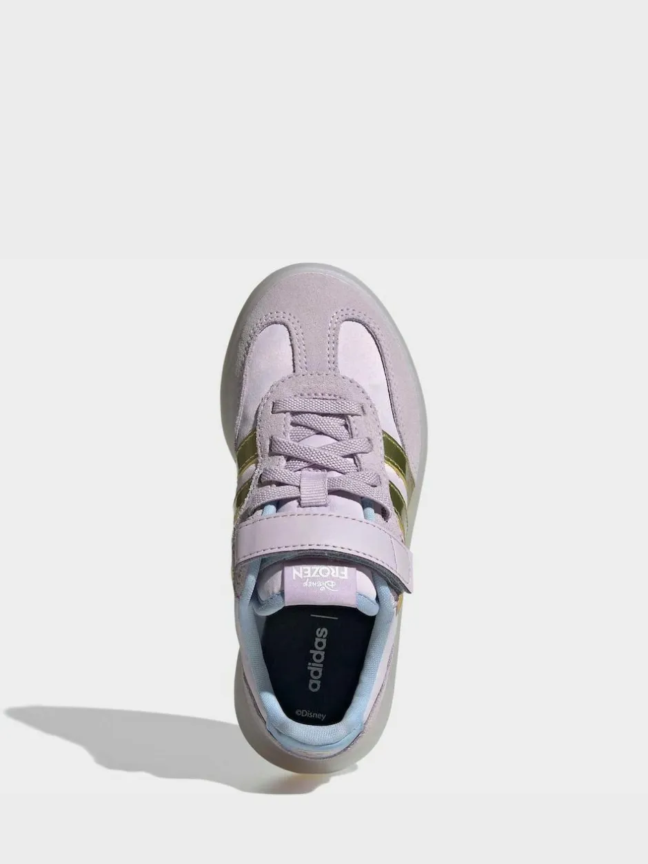 adidas Disney Frozen Barreda Decode Kids Trainers Purple Clearance