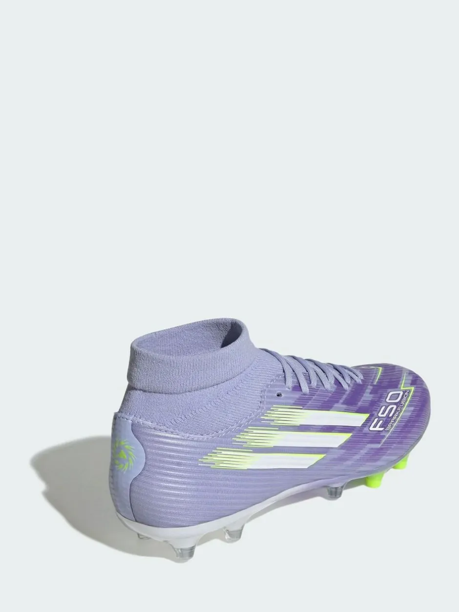 adidas Purple F50 Sparkfusion League Firm Ground/Artificial Grass Boots Hot