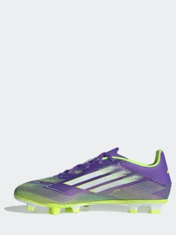 adidas Purple/White Adult F50 Club Firm/Multi Ground Boots Hot