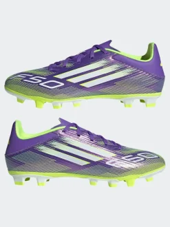 adidas Purple/White Adult F50 Club Firm/Multi Ground Boots Hot