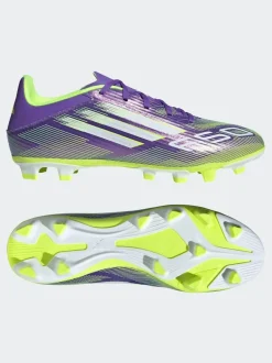 adidas Purple/White Adult F50 Club Firm/Multi Ground Boots Hot