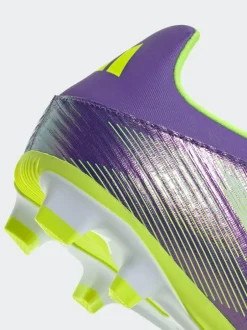 adidas Purple/White Adult F50 Club Firm/Multi Ground Boots Hot