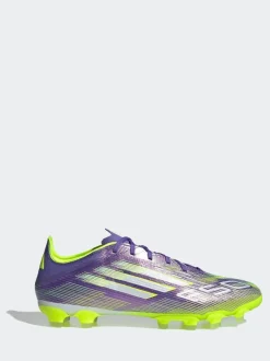 adidas Purple/White Adult F50 Pro Ground Boots Outlet