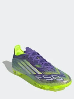 adidas Purple/White Adult F50 Pro Ground Boots Outlet