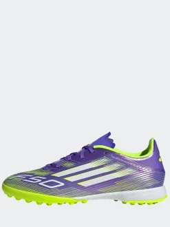 adidas Purple/White Adult F50 League Turf Boots Online