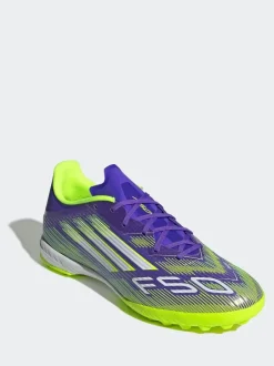 adidas Purple/White Adult F50 League Turf Boots Online