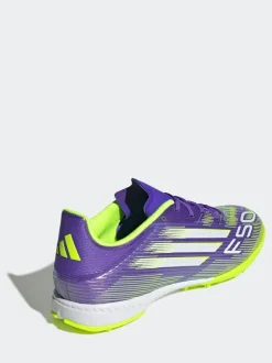 adidas Purple/White Adult F50 League Turf Boots Online