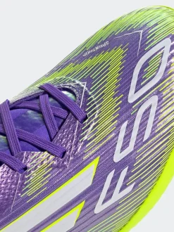 adidas Purple/White Adult F50 League Turf Boots Online